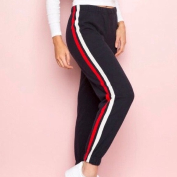 Brandy Melville Pants - John Galt - Striped Sweat Pants
